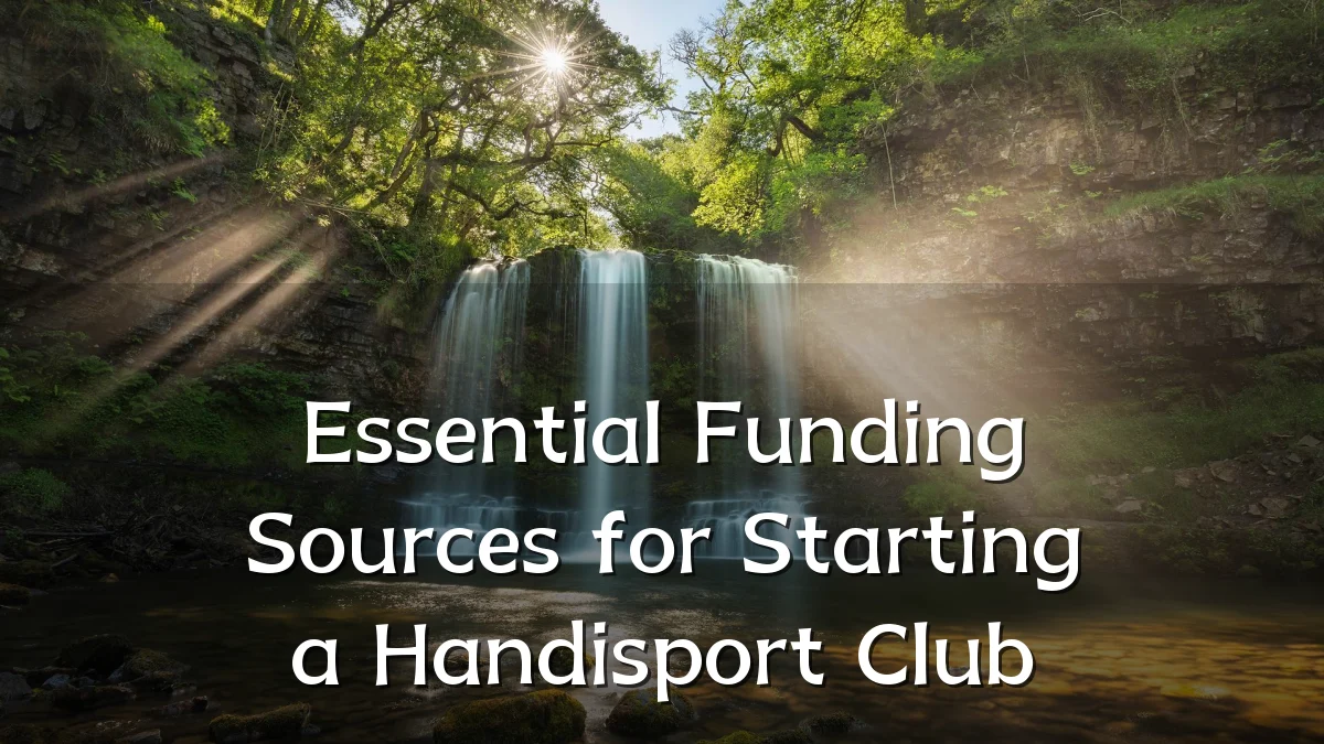 Essential Funding Sources for Starting a Handisport Club