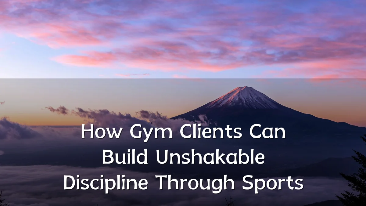 How Gym Clients Can Build Unshakable Discipline Through Sports