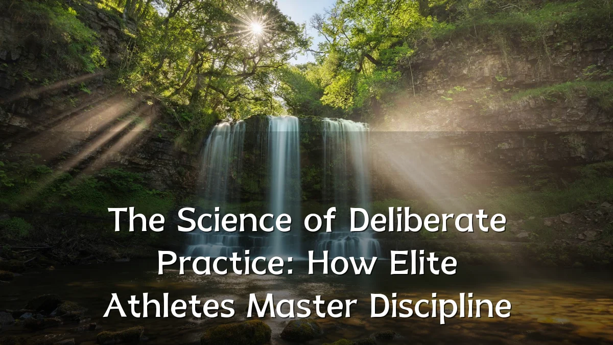 The Science of Deliberate Practice: How Elite Athletes Master Discipline