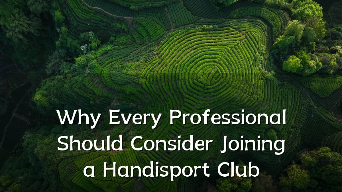 Why Every Professional Should Consider Joining a Handisport Club